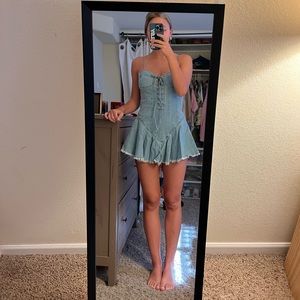 Dolls Kill Denim Dress